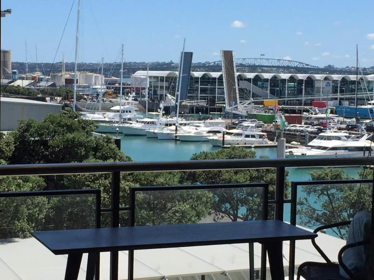 Apartamento Luxury Waterfront Nest Above Viaduct Harbour Auckland Exterior foto