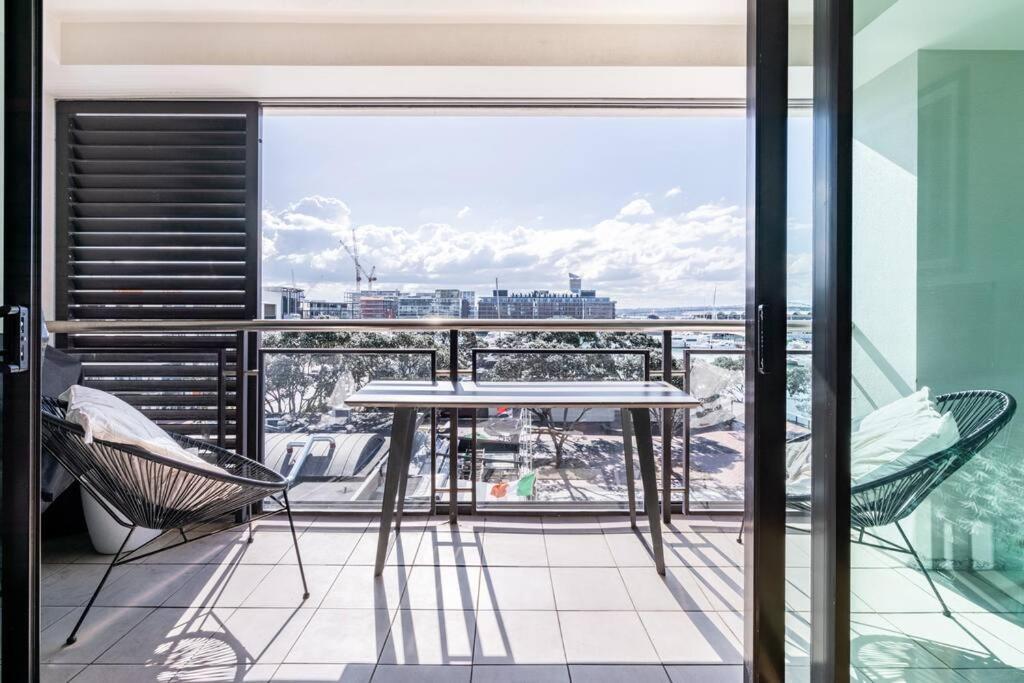 Apartamento Luxury Waterfront Nest Above Viaduct Harbour Auckland Exterior foto